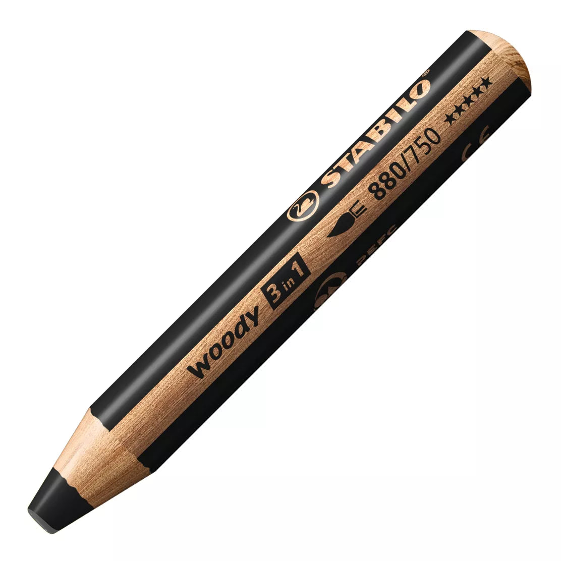 Crayon Stabilo WOODY Noir