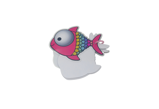 Bloc-notes rechargeable poisson rose