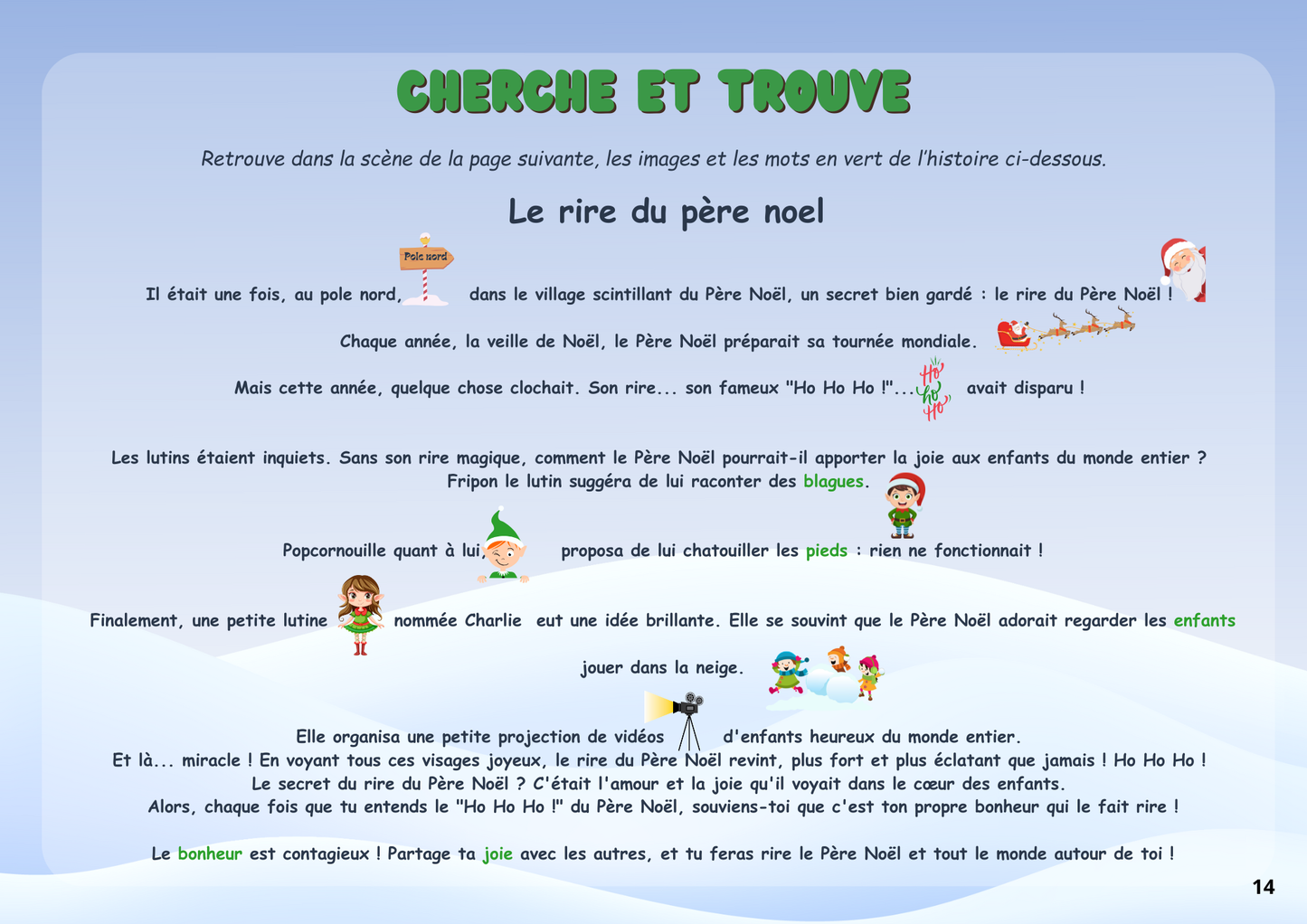 Livret d’activité « Aventure au pôle nord » 3- 5 ans