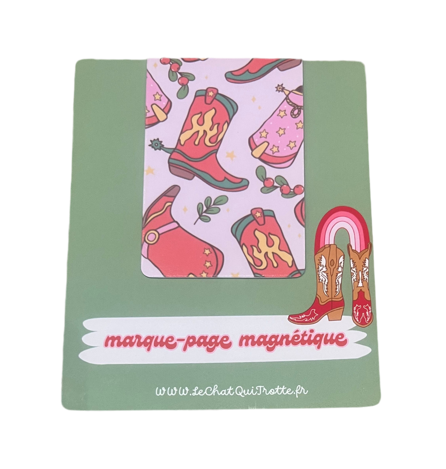 Marque-page magnétique Santiag fire