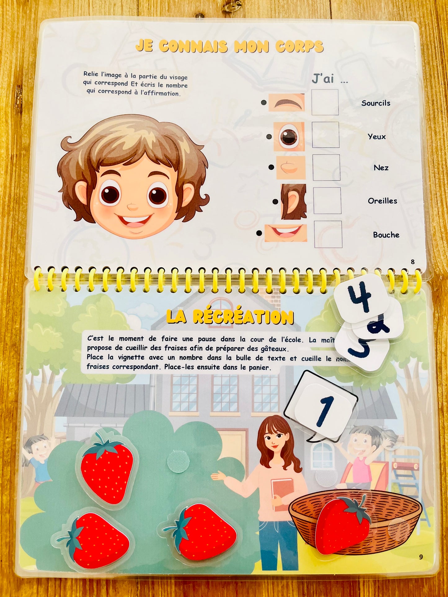 Livret d’activité « Ma rentrée en maternelle » 56 vignettes