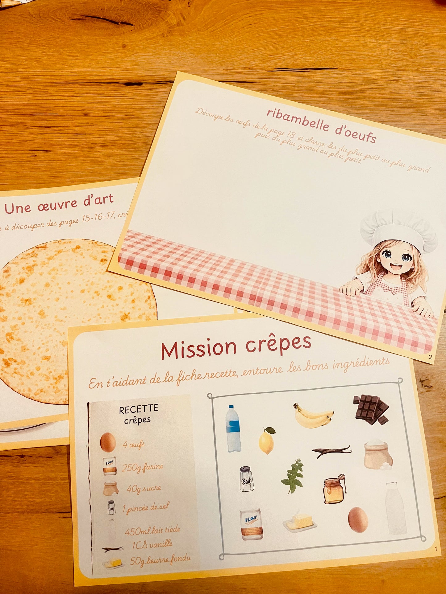 PDF OFFERT Maternelle - thème chandeleur