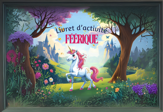 Livret d’activité « féérique » 70 vignettes