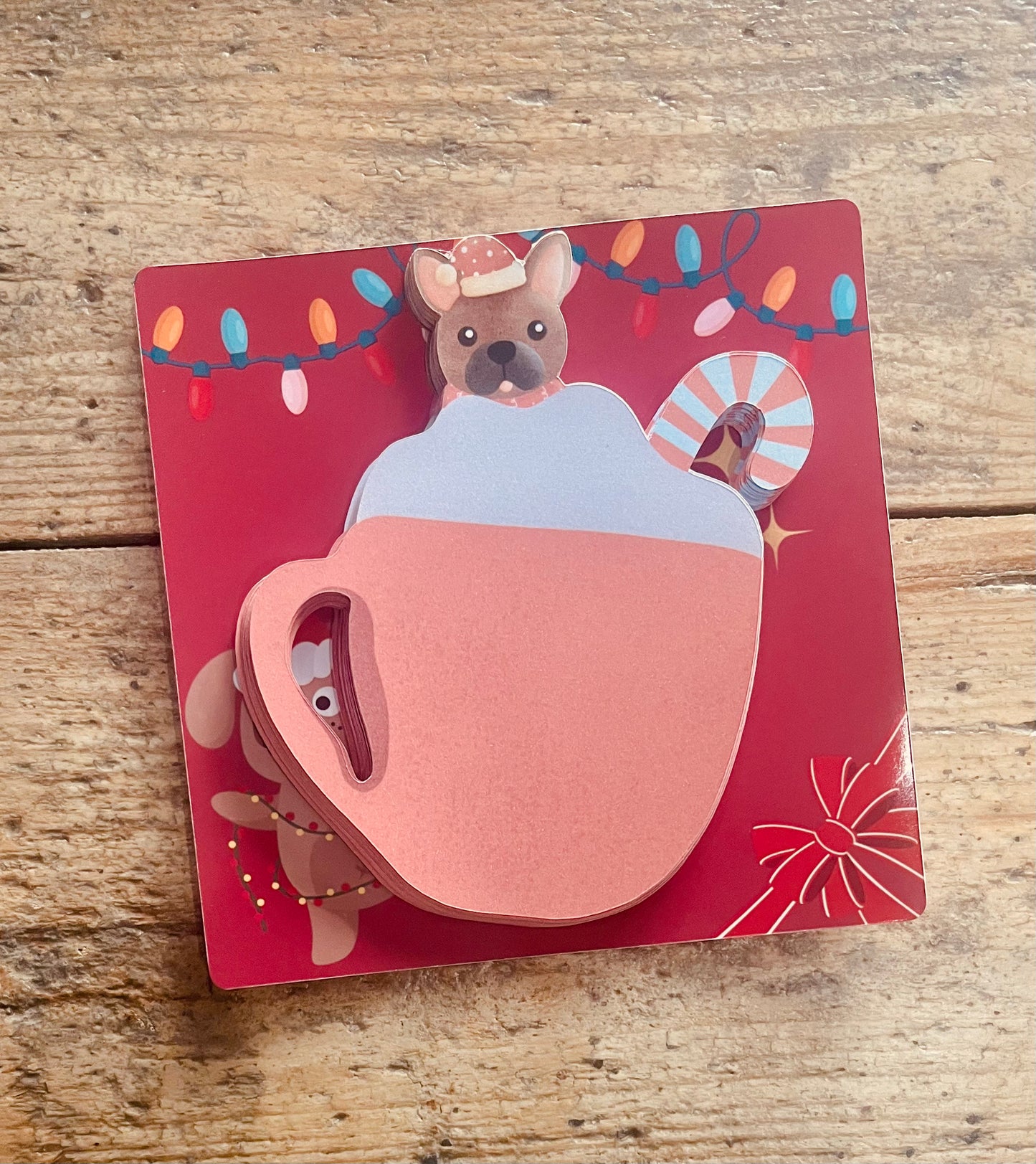 Bloc-notes chien bouledogue