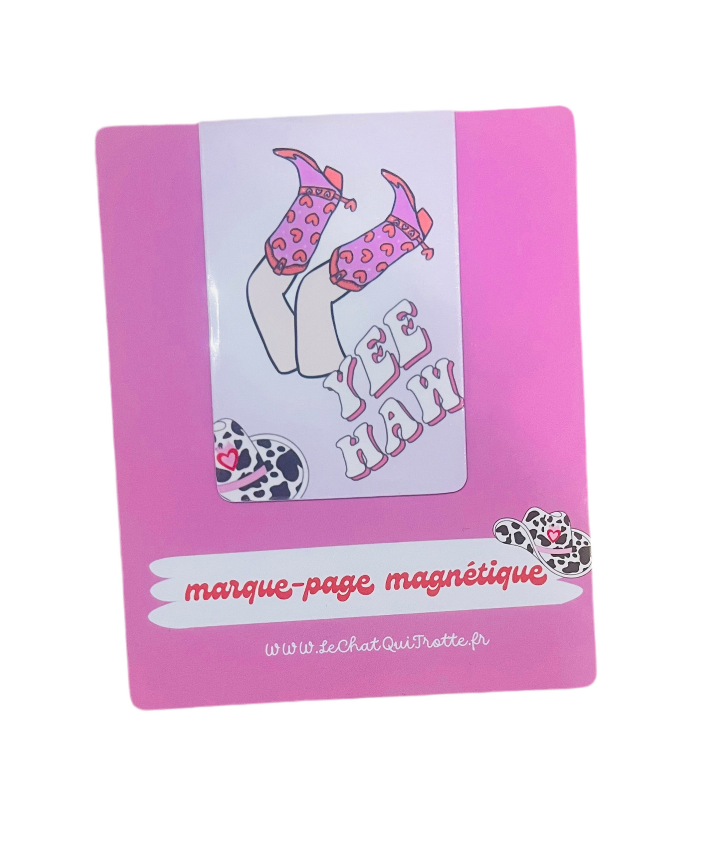 Marque-page magnétique cowgirl