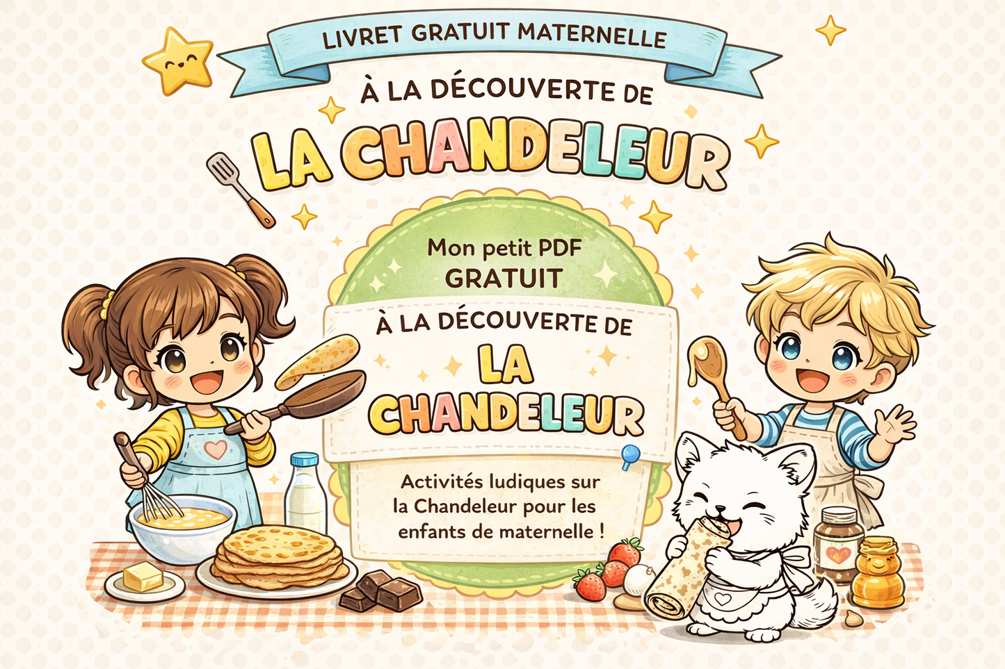 PDF OFFERT Maternelle - thème chandeleur