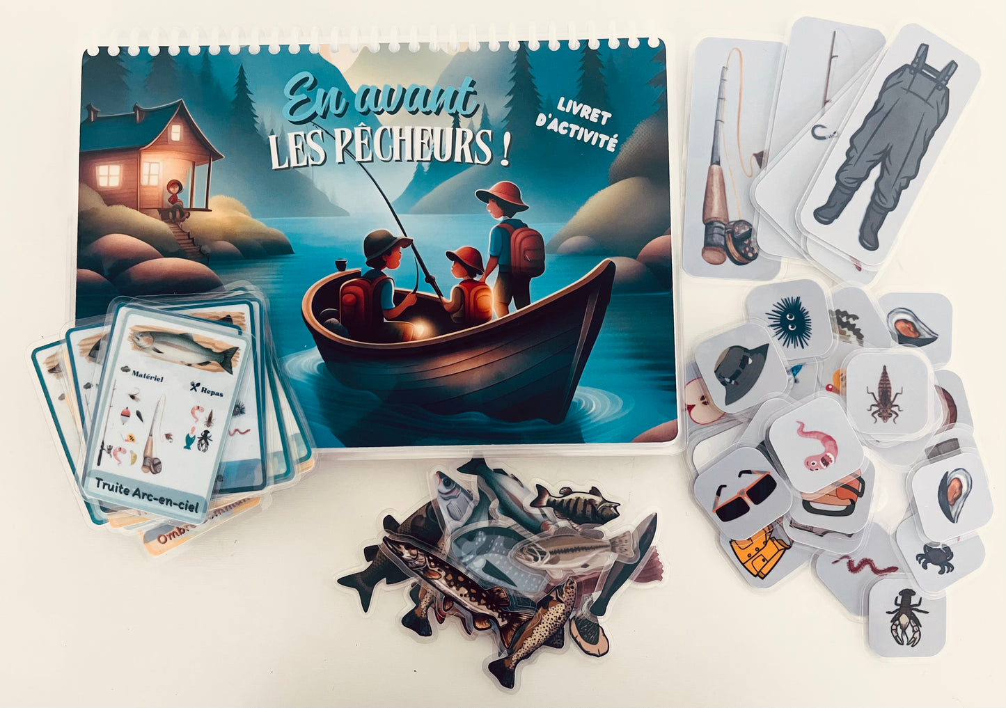 Livret d’activité « En avant les pêcheurs ! » 54 vignettes