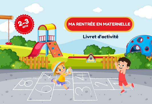 Livret d’activité « Ma rentrée en maternelle » 56 vignettes